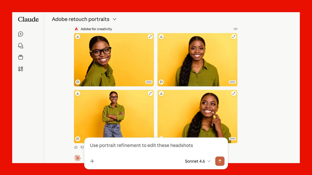 Adobe for Creativity in Claude: how AI changes design and content work